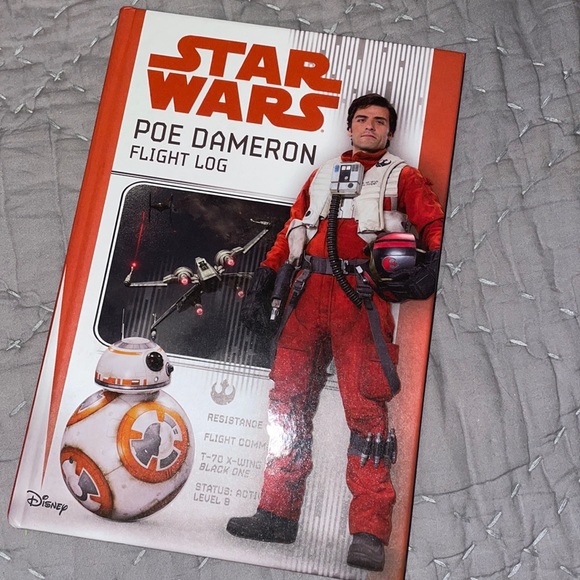 Star Wars Poe Dameron Flight Log Book - Picture 1 of 2